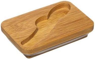 Actual product image 5Five Ceramic butter dish + knife