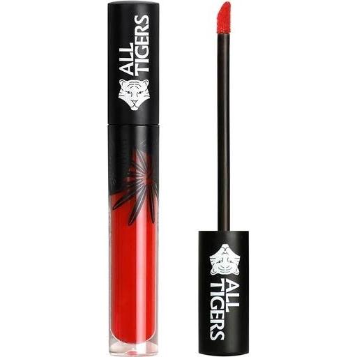 Thumbnail - All Tigers, Lippenstift + Lipgloss, Natural & vegan Gloss - 816 ORANGE RED (Orange red)