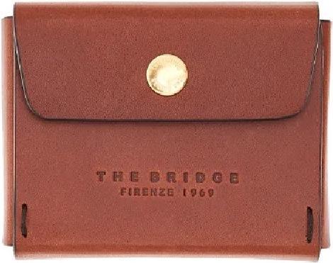 The Bridge Story Étui À Beauté En Cuir Et Toile Brun