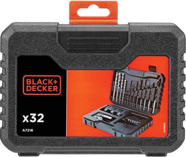 Actual product image Black & Decker Stanley B+D Case+Accessory Set 32Pcs.