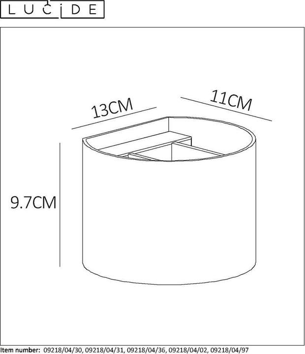 Produktbild Lucide Xio (350 lm, G9)