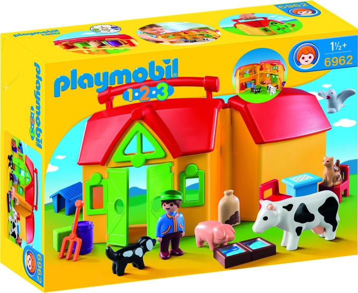 Playmobil Mein Mitnehm-Bauernhof (6962, Playmobil 1.2.3)