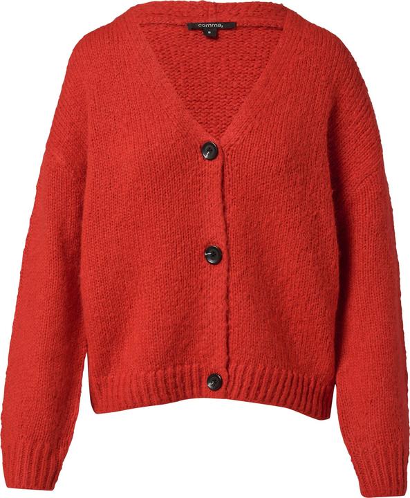 Image du produit Comma Strickjacke Weiche Strickjacke aus Alpakamix (S, XS)