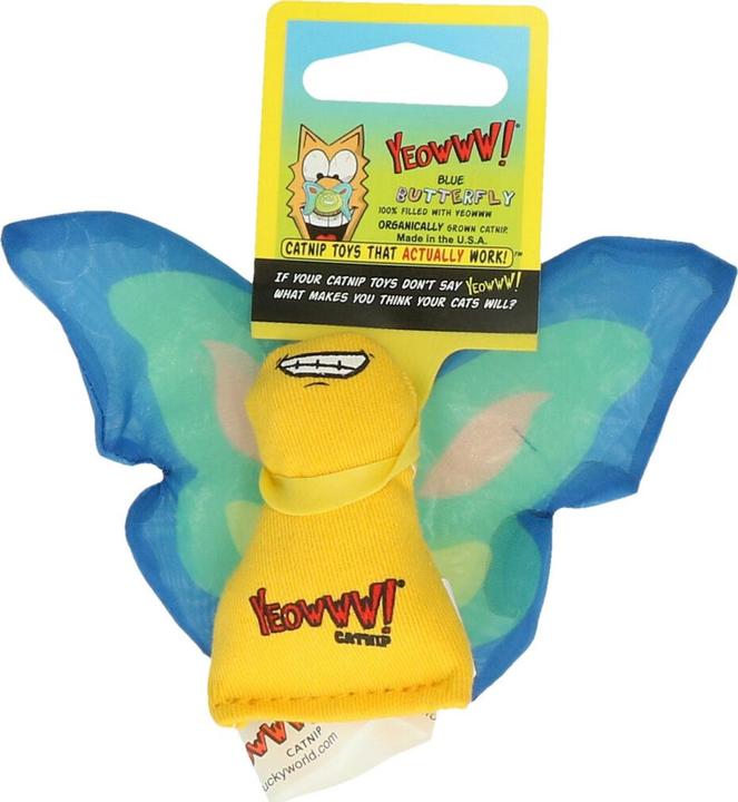Image du produit Yeowww Papillon (Jouets avec herbe à chat)