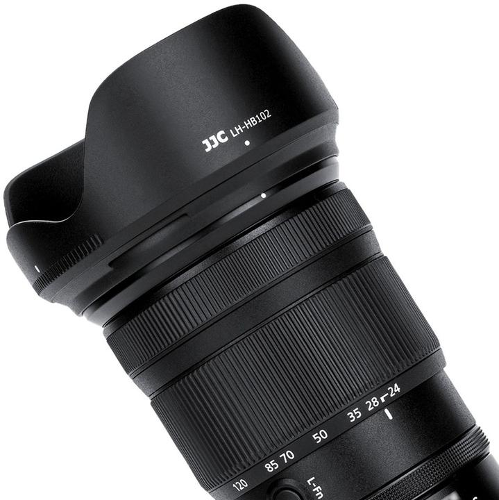 Image du produit JJC LH HB102 Pare-soleil pour NIK. NIKKOR Z 24 120mm f/4 S / NIKKOR Z 28 400mm f/4 8 VR