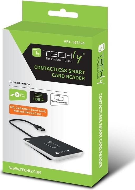 Produktbild Techly Contactless Card Reader RFID (USB)