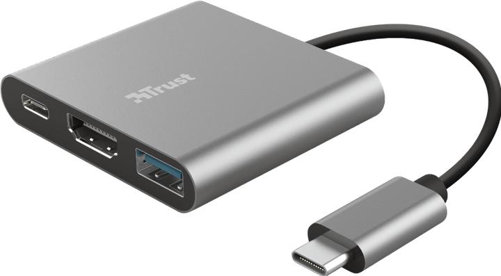Immagine prodotto Trust Dalyx - USB 3.2 Gen 1 (3.1 Gen 1) Type-C - HDMI - USB 3.2 Gen 1 (3.1 Gen 1) Type (USB-C, 3 porte)