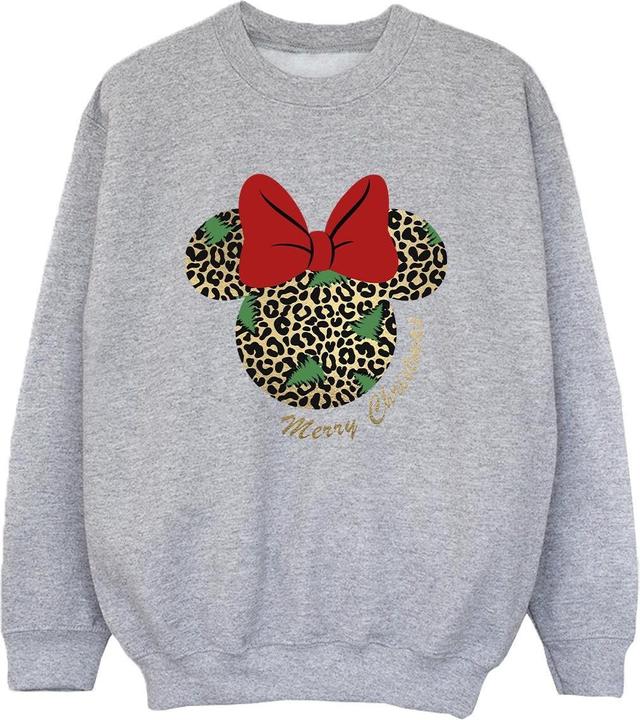 Image du produit Disney - Sweat MINNIE MOUSE LEOPARD CHRISTMAS - Garçon (140, 146)