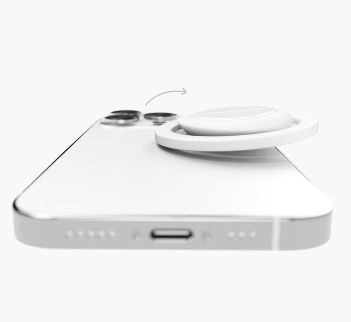 Actual product image Vonmählen Backflip Mag - White (Magsafe Sticker incl.)
