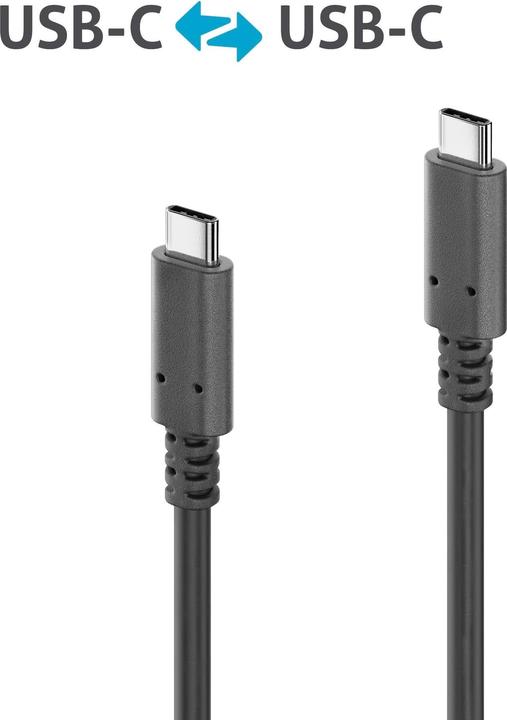 Actual product image Purelink USB 3.1 Cable with E-Marker, 60W USB C - USB C 5 m (5 m, USB 3.2 Gen 1, 60 W)