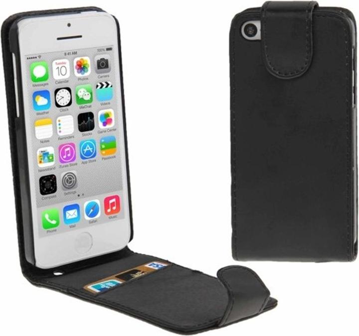 Produktbild König Design Schutzhülle für Handy Apple iPhone 5C Schwarz (Apple iPhone 5c)