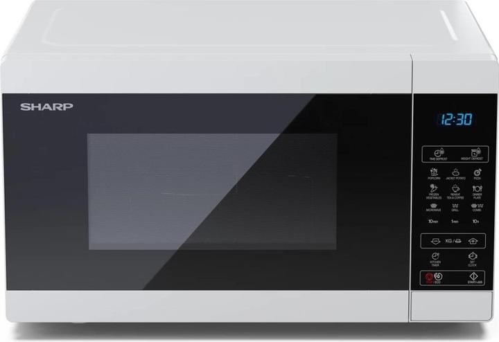 Produktbild Sharp Microwave Oven with Grill YC-MG81E-W Free standing, 28 L, 900 W, Grill, White (28 l)