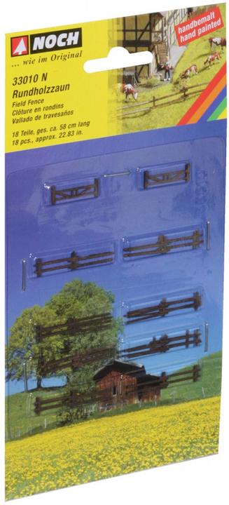 Produktbild Noch 33010 N Rundholzzaun Bausatz