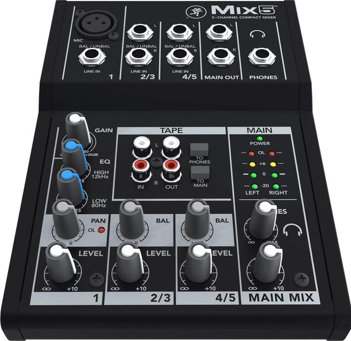 Mackie Mix5 (Studio- und Livemixer)