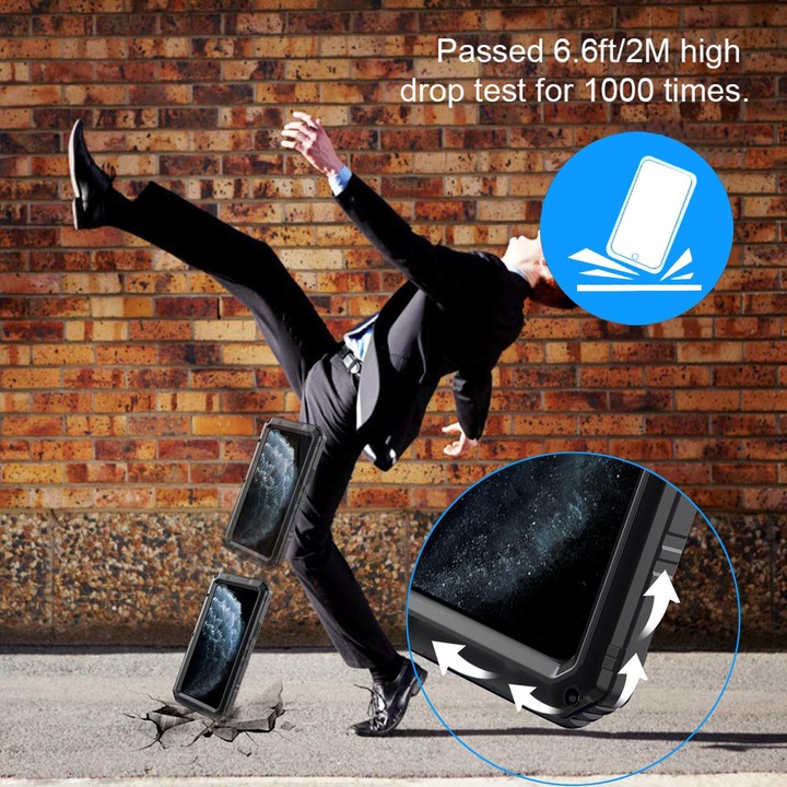 Actual product image Cadorabo Outdoor cover 360 degree protection (Apple iPhone 11 Pro)