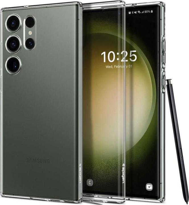 Actual product image Spigen Liquid Crystal (Samsung Galaxy S23 Ultra)