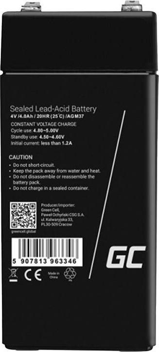 Image du produit GreenCell AGM37 (4 V, 4 Ah)