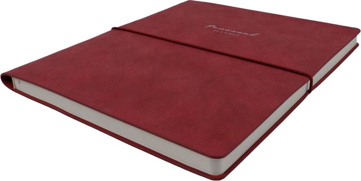 Actual product image KUKA notebook with elastic band, pocket + pen loop A5 (A5, Dotted, Hardcover)