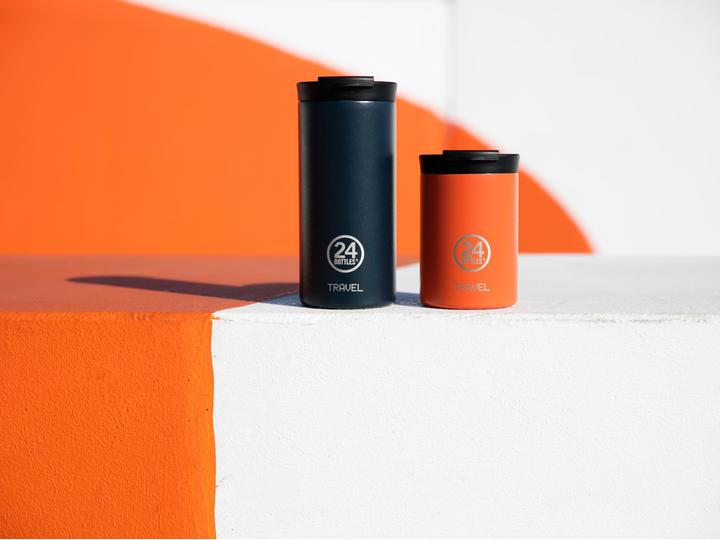 Actual product image 24 Bottles Thermo mug Travel Tumbler 0.35 l Rose Gold