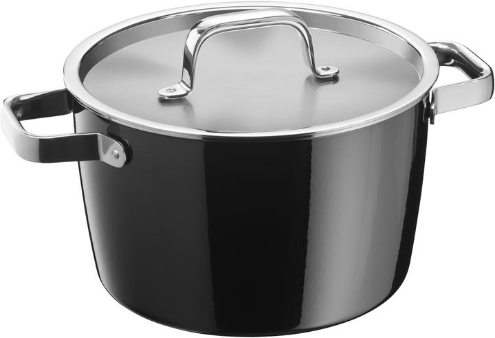Produktbild WMF Fleischtopf schwarz (Kochtopf, Fusiontec, 22 x 14 cm)