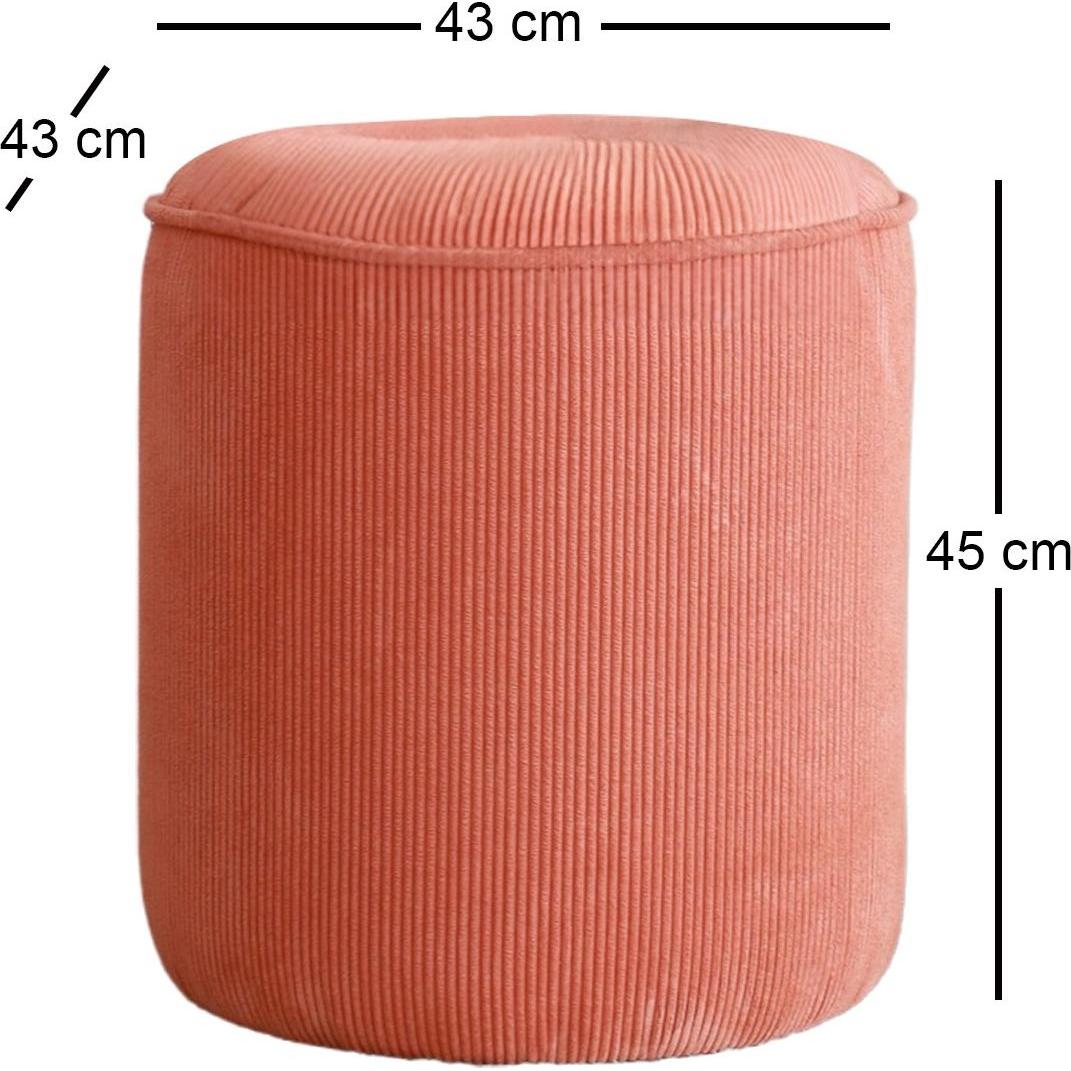 Thumbnail - Atelier del Sofa, Hocker + Pouf, Teddy