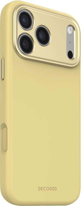 Productafbeelding Decoded Silicone Backcover Apple iPhone 17 Pro Max Yuma Yellow (Apple iPhone 17 Pro Max)