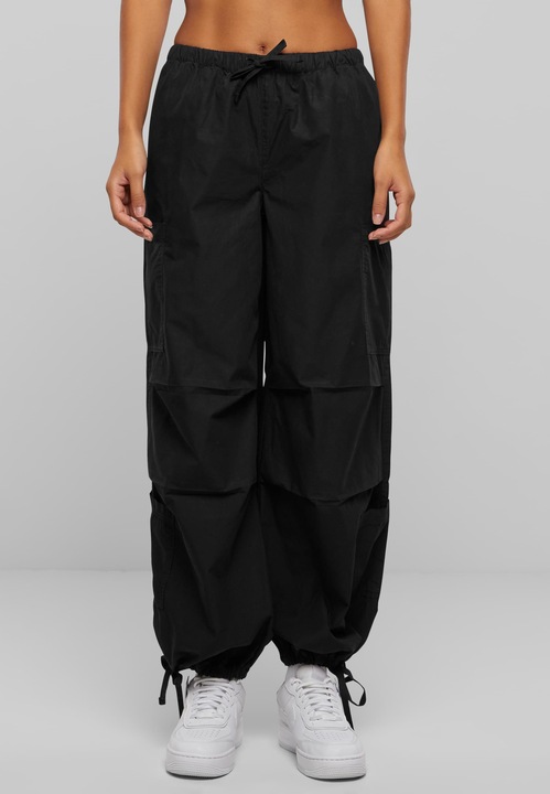 Urban Classics Ladies Cotton Cargo Parashute Pants - 166855