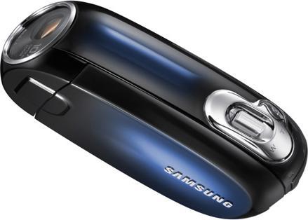 Actual product image Samsung SMX-C20, Flash Camcorder, 10x Zoom, Blue