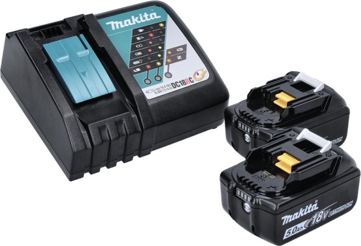 Produktbild Makita DHR 202 RTJ Akku Kombihammer 18V 2,0J SDS Plus im Makpac mit 2x 5,0 Ah Akku und Ladegerät
