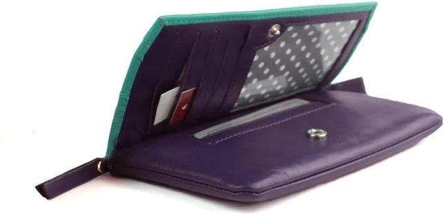 Actual product image Eastern Counties Leather Lillian Leather Wallet Diamond
