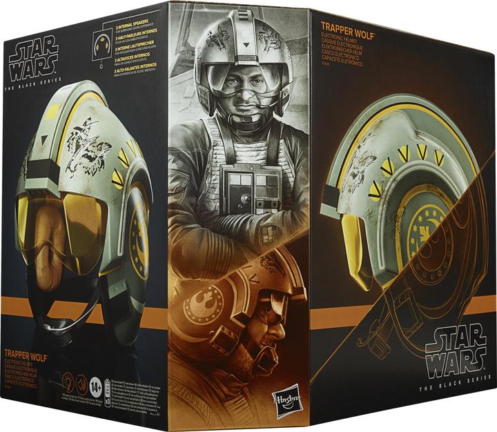 Produktbild Hasbro The Black Series Trapper Wolf Elektronischer Helm zu Star Wars: The Mandalorian für Rollen