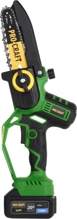 Produktbild Procraft PKA32Li Akku Kettensäge 20 V 203 mm Brushless + 1x Akku 4,0 Ah + Ladegerät + Koffer (Akku Kettensäge)