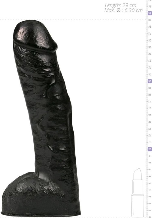 Immagine prodotto All Black Dildo realistico