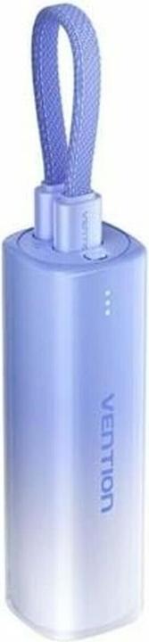 Produktbild Vention Powerbank 5000mAh FHWL0 20W + cable USB-C do lightning (niebieski) (5000 mAh, 20 W, 18.50 Wh)