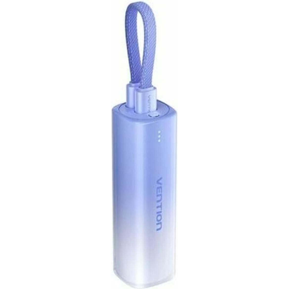 Vention Powerbank 5000mAh FHWL0 20W + cable USB-C do lightning (niebieski) (5000 mAh, 20 W, 18.50 Wh) (FHWL0)