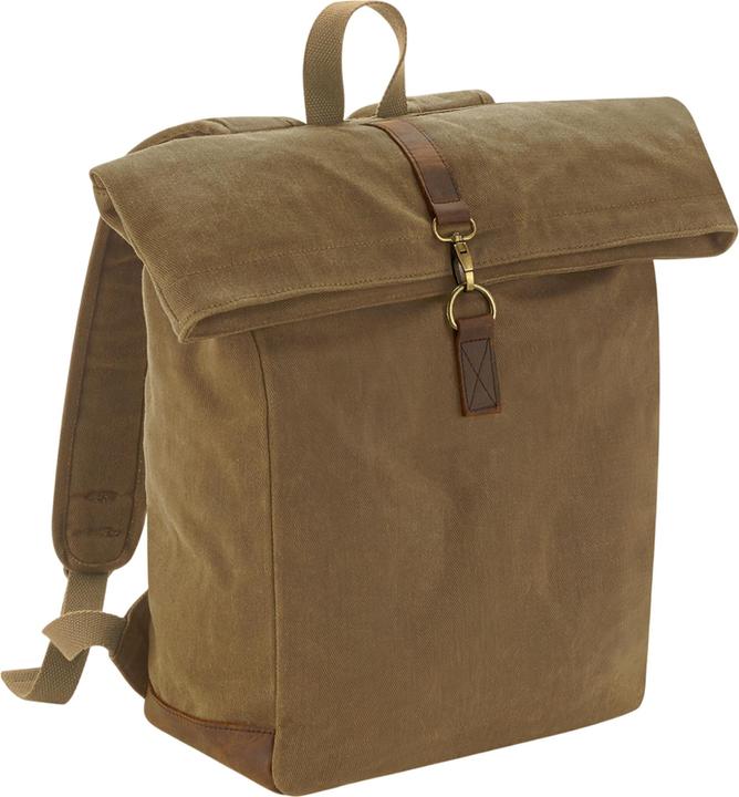 Actual product image Quadral Heritage Waxed Canvas Backpack (9 l)