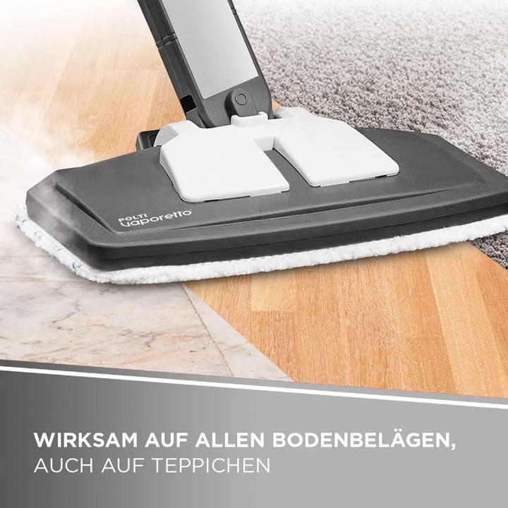 Actual product image Polti SV610 Style Upright steam cleaner Grey, White (1500 W)