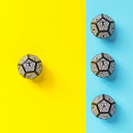 Produktbild Q Workshop 12HIT05 - D12 Hit Location die, schwarz und weiss