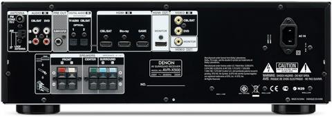 Actual product image Denon Avr-X500 (5.1 channels, FM)