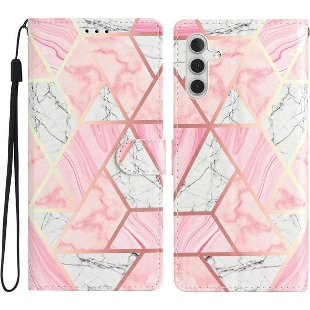 MU Style Leder Bookcover Image Series (Samsung Galaxy A54 5G), Smartphone Hülle, Mehrfarbig
