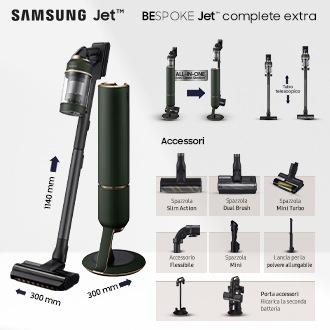 Actual product image Samsung BESPOKE Jet VS20A95943N/WA Green