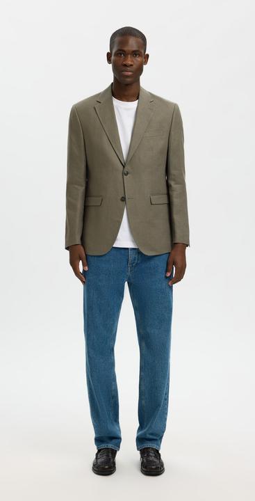 Actual product image Selected Regular Fit Leinenblazer (48)