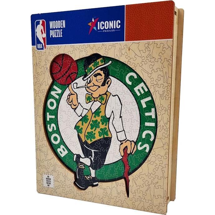 Iconic NBA - Boston CelticsPuzzle in Legno Taglia M (270 Pezzi) (270 pezzi)