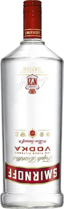 Actual product image Smirnoff Red Label Vodka from the USA (1 x 150 cl)