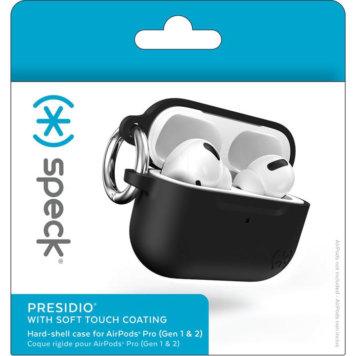 Produktbild speck Presidio Soft Touch Apple Airpods Pro (Gen 2) Black (Kopfhörer Hülle)