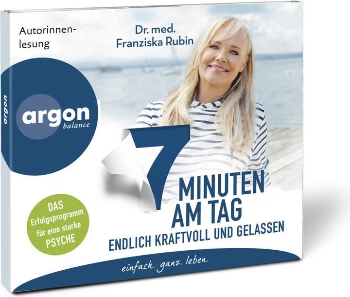 Produktbild 7 Minuten am Tag endlich kraftvoll und gelassen (Franziska Rubin, Deutsch)