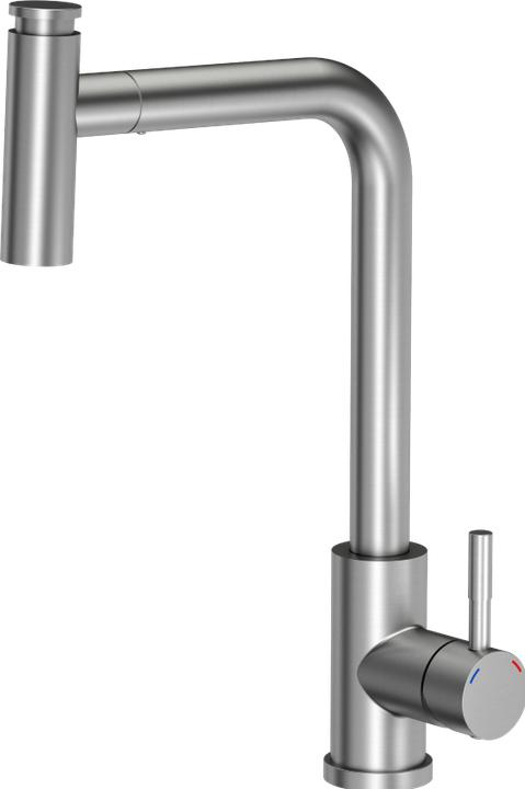 Steiner Meryl Steinsteel Kitchen Faucet with Extendable Hose