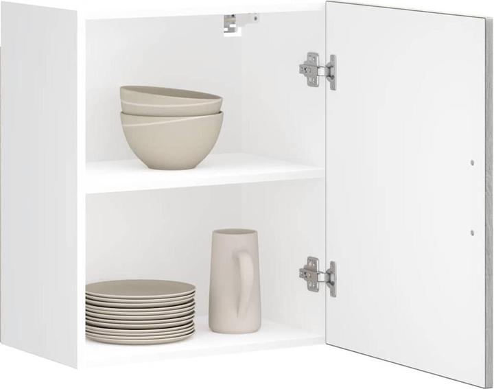 Image du produit VidaXL Armoires de cuisine suspendues 2 pcs. Porto Gris Sonoma Matériau dérivé du bois (50 x 31 x 60 cm)