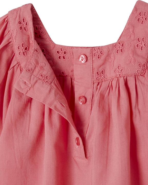 Image du produit Vertbaudet Blouse bébé avec broderie ajourée (74)