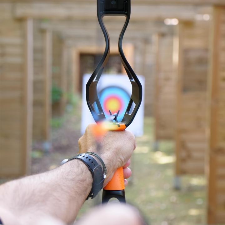 Actual product image Geologic Bow beginner ambidextrous aluminium